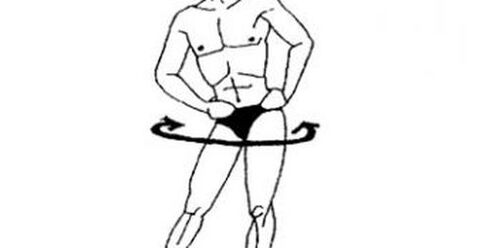 Pelvic rotation - a simple but effective exercise for potency in men