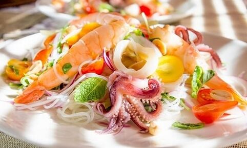 To diversify the diet and prevent the loss of potency, it is necessary to eat seafood