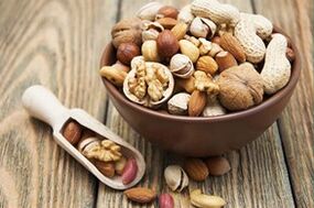 Useful nuts for men's potential